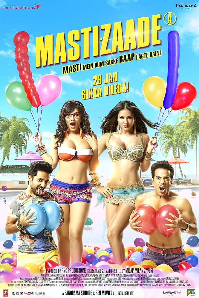 Mastizaade (2016) Hindi 720p HDRip x264 AAC 5.1 ESubs Full Bollywood Movie [1GB] Full Movie Download