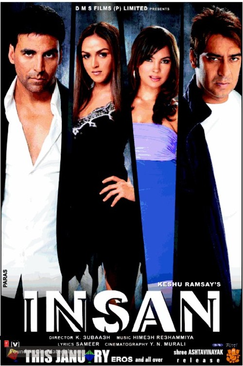 Insan (2005) Hindi 720p HEVC NF HDRip x265 AAC ESubs Full Bollywood Movie [750MB] Full Movie Download