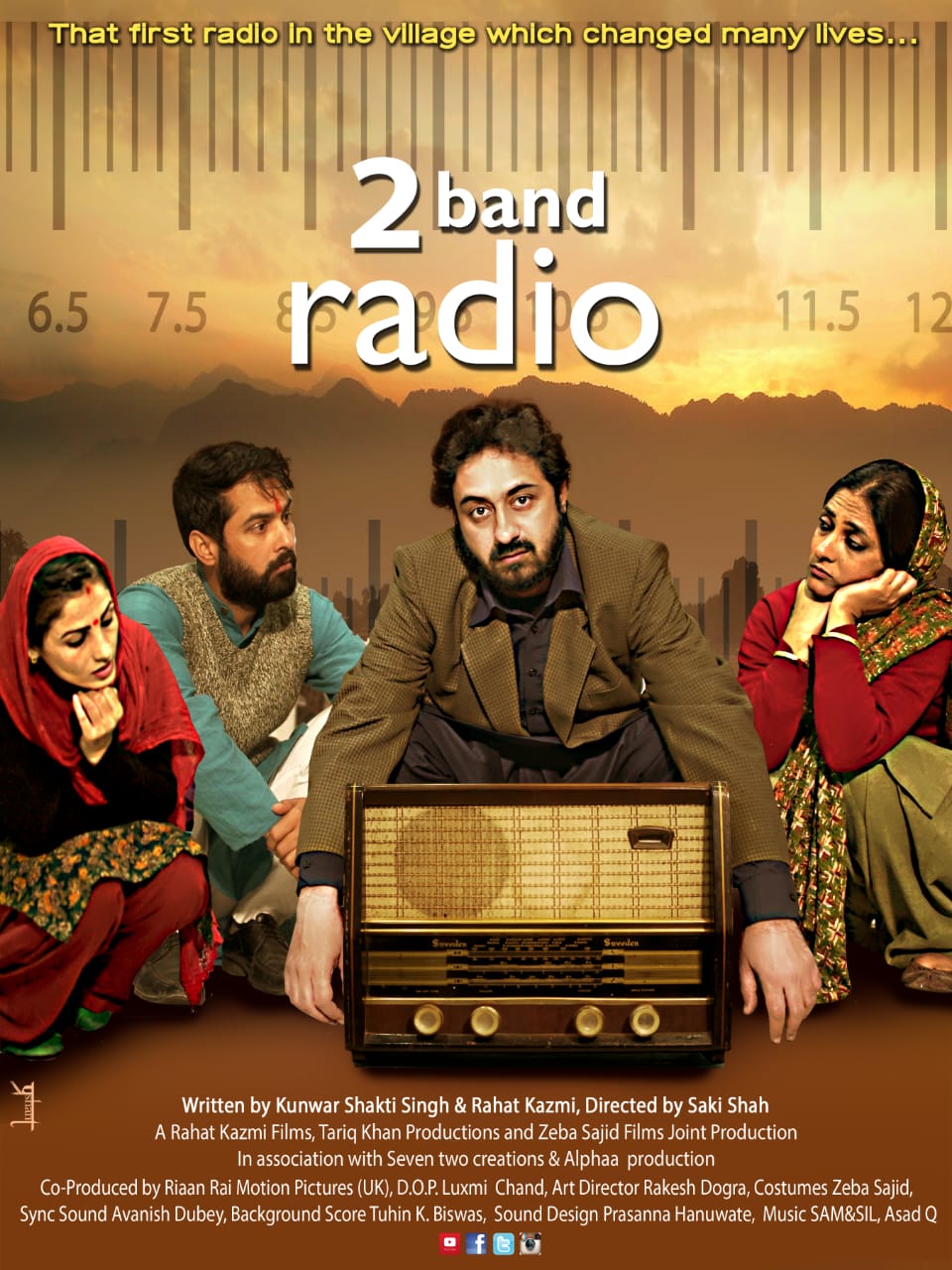 2 Band Radio (2019) Hindi 1080p HDRip x264 AAC ESubs Full Bollywood Movie [1.4GB] Full Movie Download