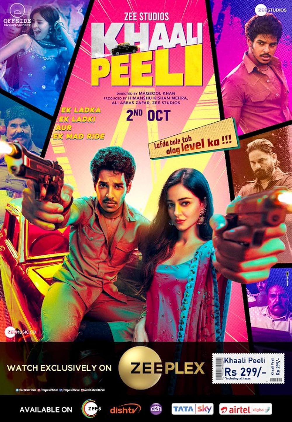 Khaali Peeli (2020) Hindi 480p HDRip x264 AAC ESubs Full Bollywood Movie [350MB] Full Movie Download