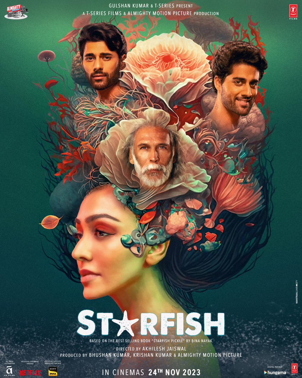 Starfish (2023) Hindi 1080p NF HDRip x264 AAC 5.1 ESubs Full Bollywood Movie [2.2GB] Full Movie Download