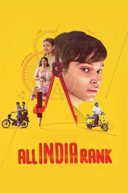 All India Rank (2024) Hindi 720p HEVC HDRip x265 AAC ESubs Full Bollywood Movie [500MB] Full Movie Download