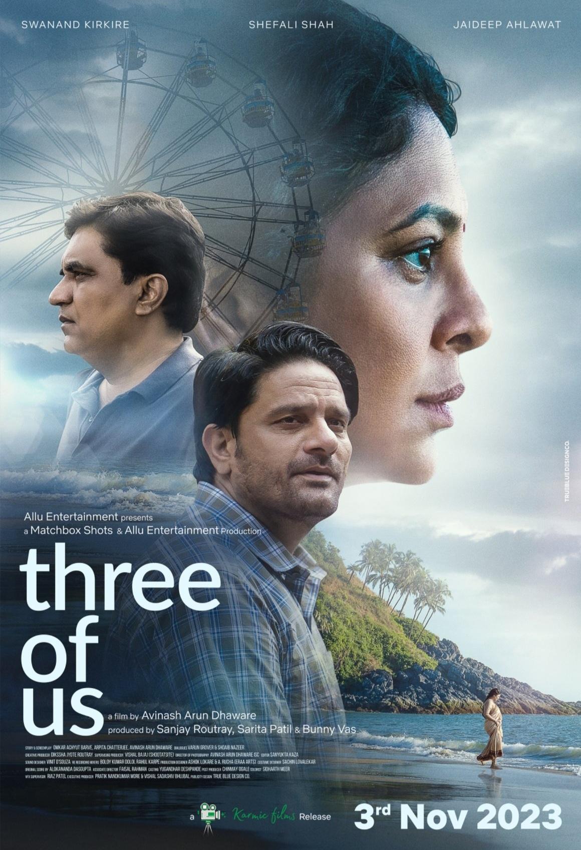 Three of Us (2023) Hindi 1080p HDRip x264 AAC 5.1 ESubs Full Bollywood Movie [1.9GB] Full Movie Download