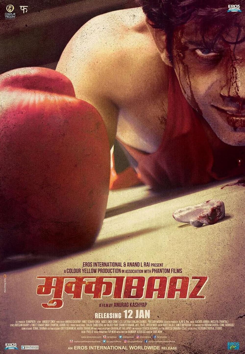 Mukkabaaz (2017) Hindi 480p HDRip x264 AAC ESubs Full Bollywood Movie [550MB] Full Movie Download