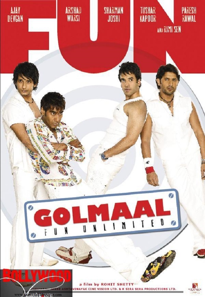 Golmaal: Fun Unlimited (2006) Hindi 720p HDRip x264 AAC 5.1 ESubs Full Bollywood Movie [1.2GB] Full Movie Download