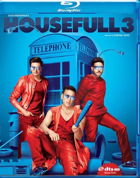 Housefull 3 (2016) Hindi 720p HEVC BluRay x265 AAC ESubs Full Bollywood Movie [750MB] Full Movie Download