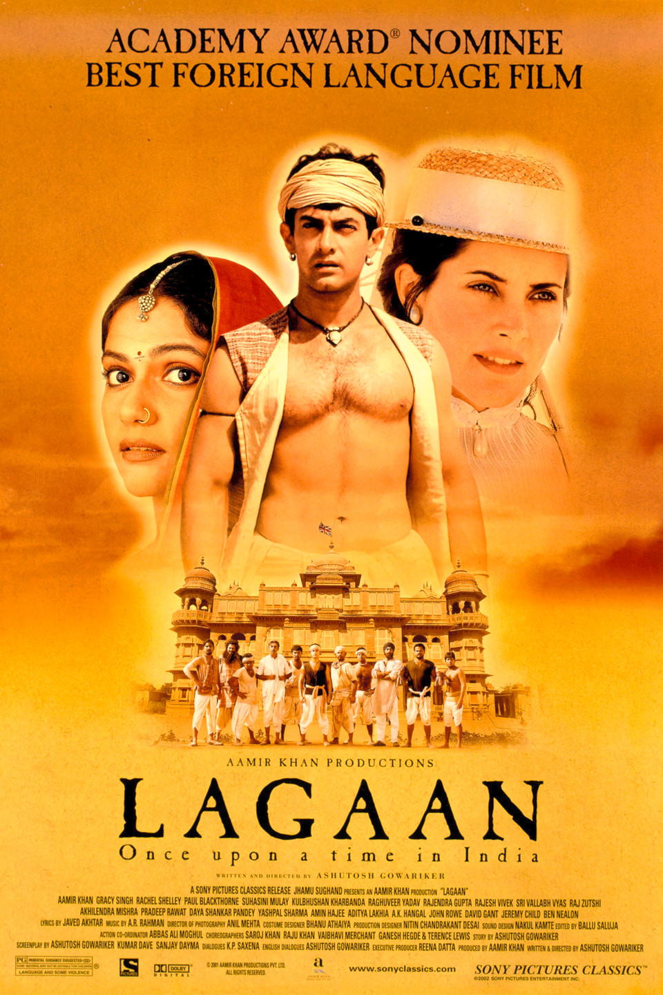 Lagaan (2001) Hindi 480p NF HDRip x264 AAC ESubs Full Bollywood Movie [700MB] Full Movie Download