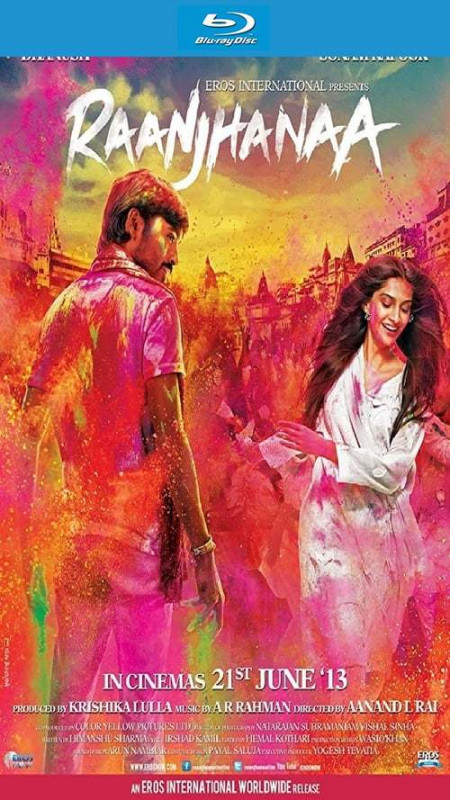 Raanjhanaa (2013) Hindi 480p BluRay x264 AAC ESubs Full Bollywood Movie [450MB] Full Movie Download