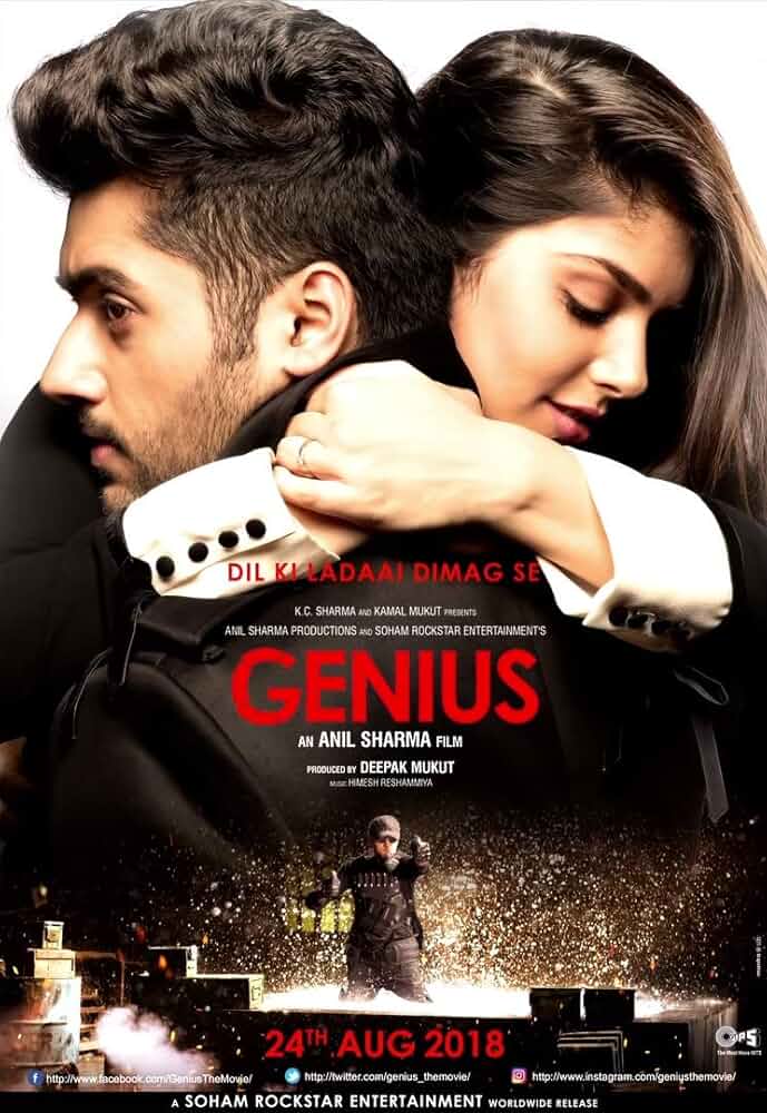 Genius (2018) Hindi 720p HDRip x264 AAC ESubs Full Bollywood Movie [1.1GB] Full Movie Download
