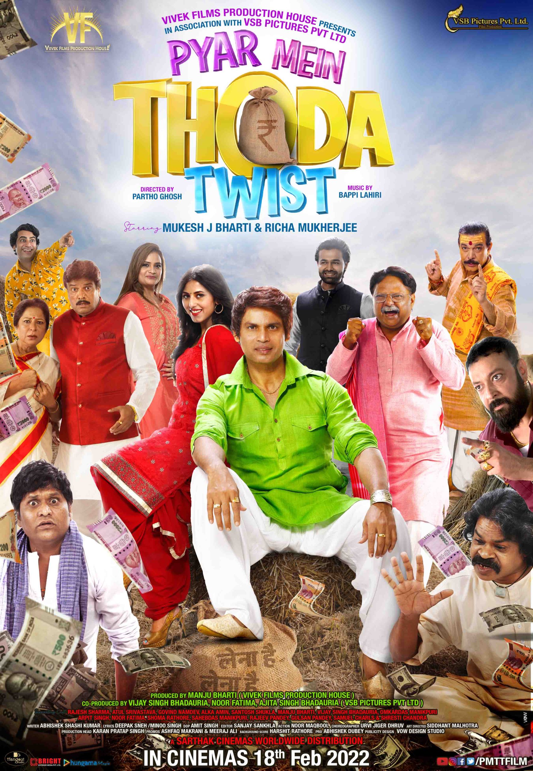 Pyar Mein Thoda Twist (2022) Hindi 720p HDRip x264 AAC ESubs Full Bollywood Movie [1.1GB] Full Movie Download