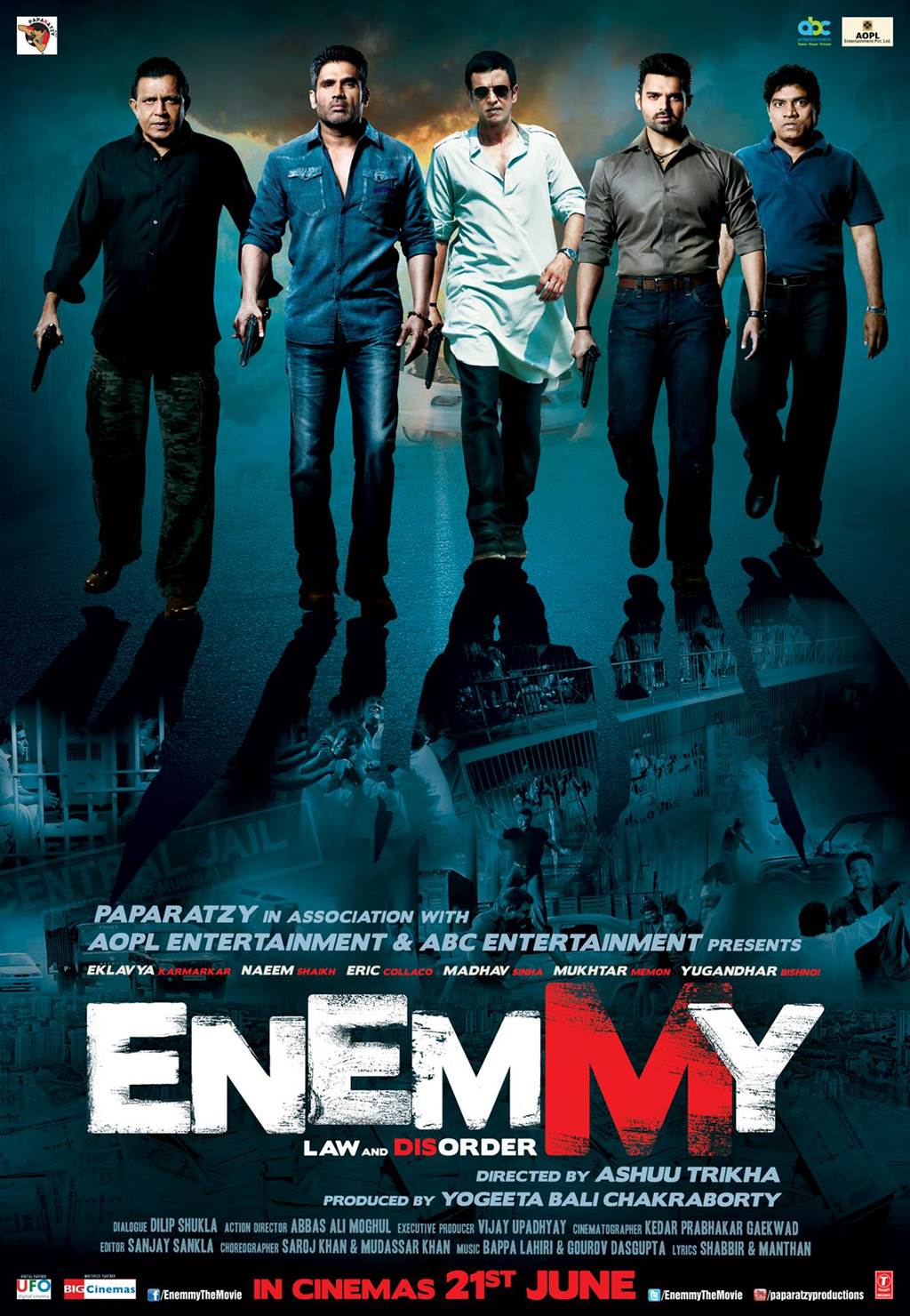 Enemmy (2013) Hindi 720p HDRip x264 AAC ESubs Full Bollywood Movie [950MB] Full Movie Download
