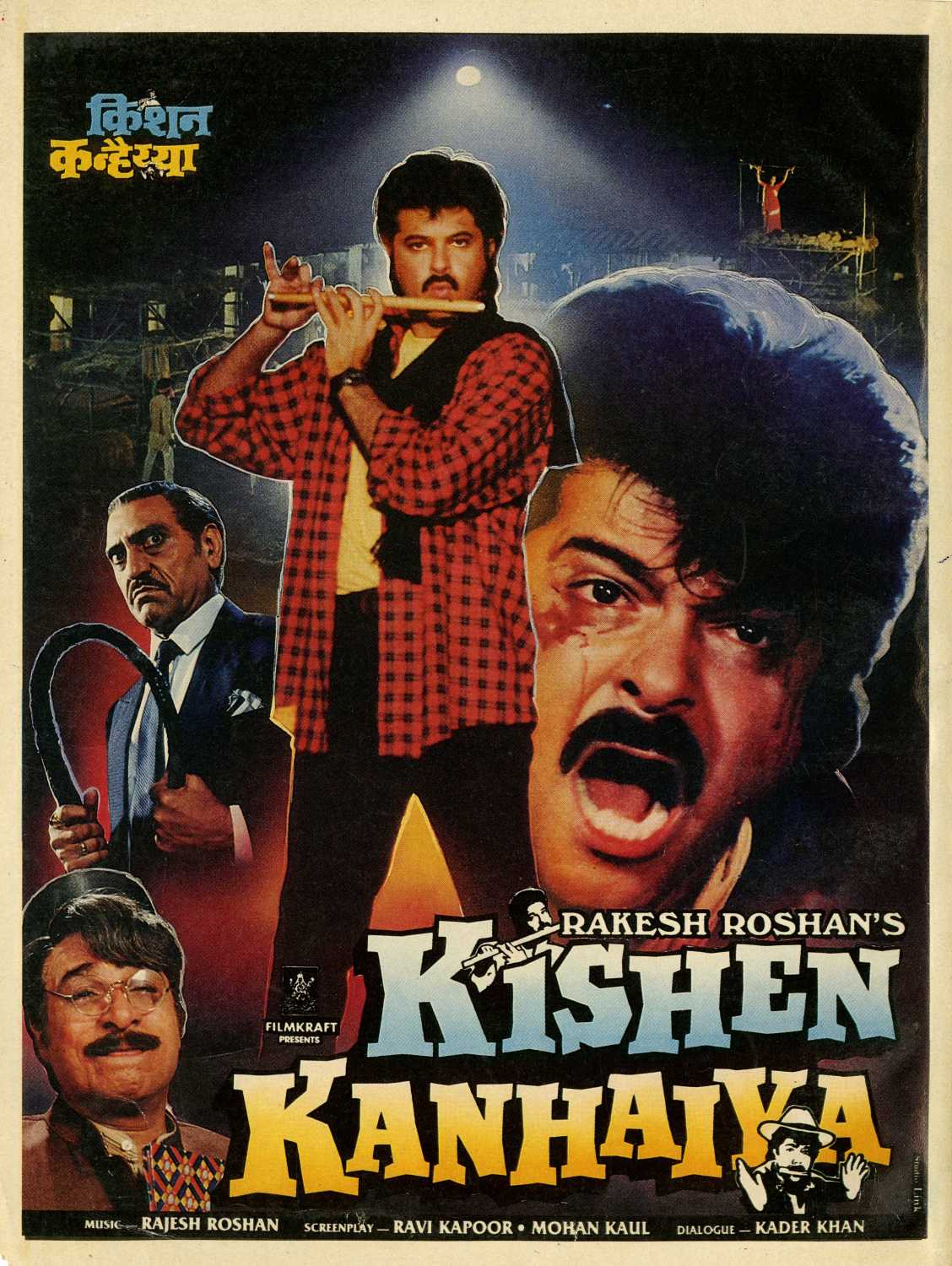 Kishen Kanhaiya (1990) Hindi 1080p HDRip x264 AAC ESubs Full Bollywood Movie [2.8GB] Full Movie Download