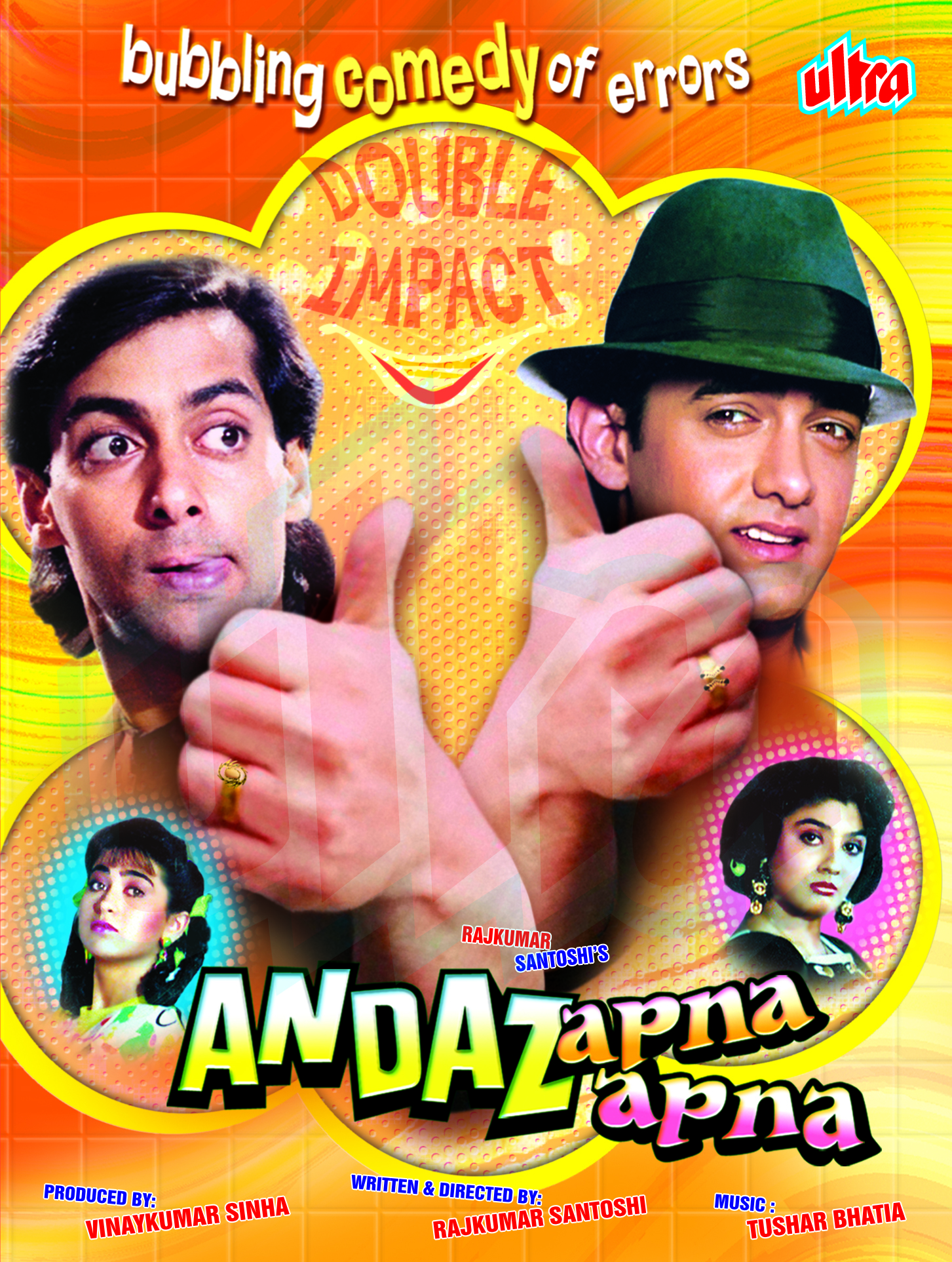 Andaz Apna Apna (1994) Hindi 1080p HDRip x264 AAC Full Bollywood Movie [2.8GB] Full Movie Download