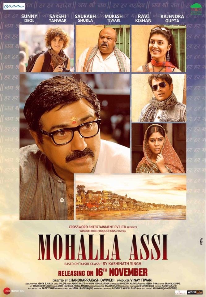 Mohalla Assi (2018) Hindi 720p HEVC HDRip x265 AAC MSubs Full Bollywood Movie [650MB] Full Movie Download