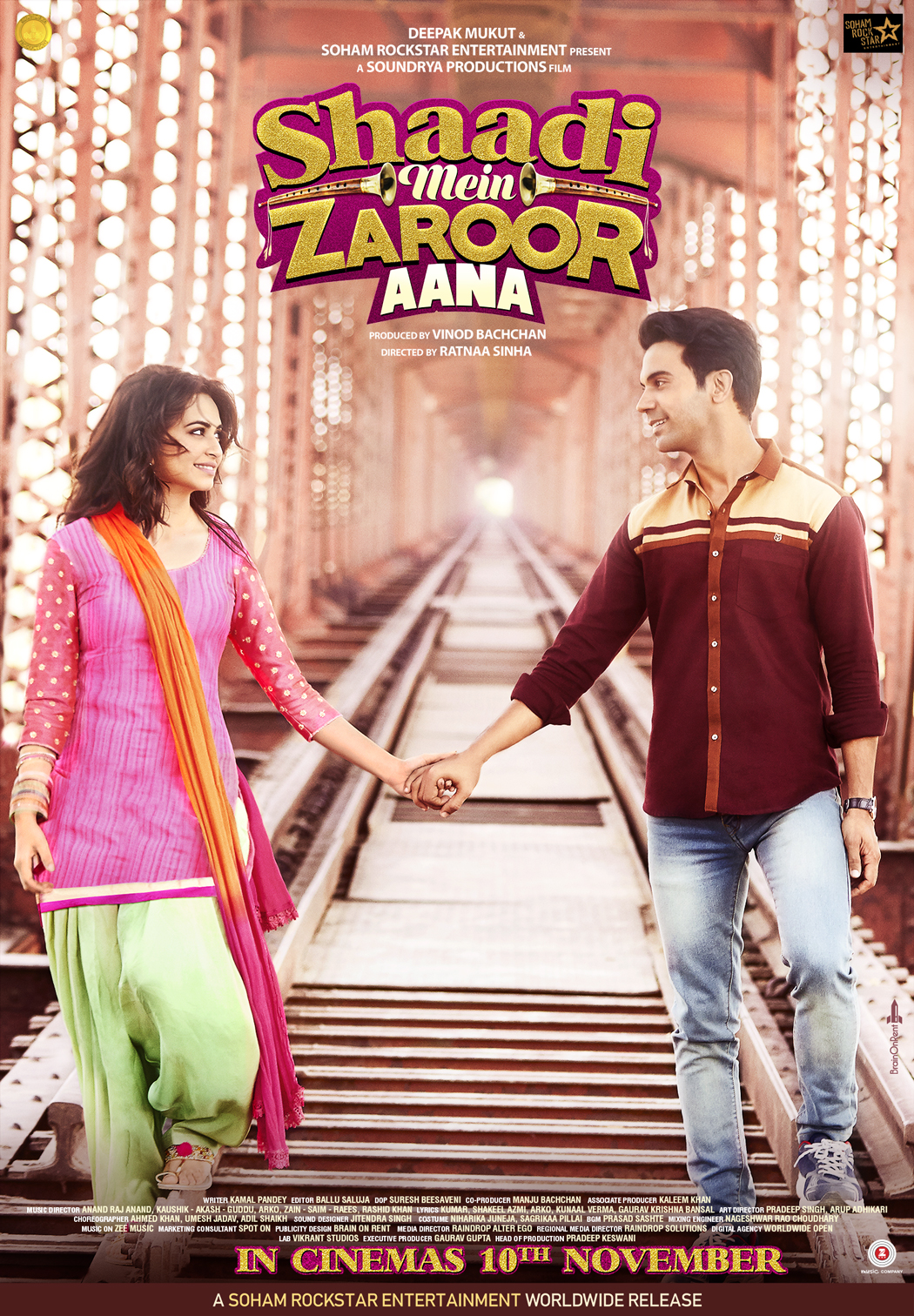 Shaadi Mein Zaroor Aana (2017) Hindi 720p 10bit HEVC HDRip x265 AAC Full Bollywood Movie [1GB] Full Movie Download