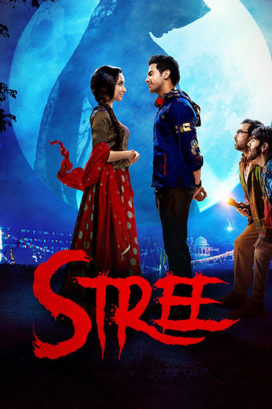 Stree (2018) Hindi 720p 10bit HEVC NF HDRip x265 AAC ESubs Full Bollywood Movie [700MB] Full Movie Download